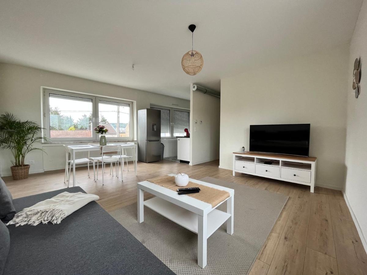 Lumineux Apt 1Br Type Loft Proche Centre Apartment Thionville Bagian luar foto